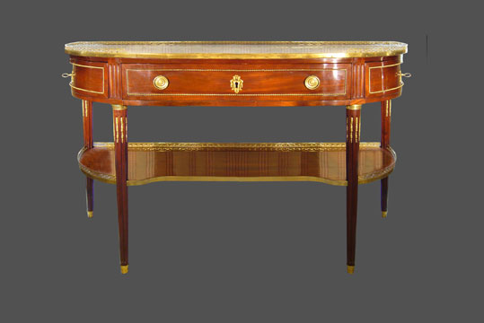 Console Estampillée Avril d\'époque Louis XVI