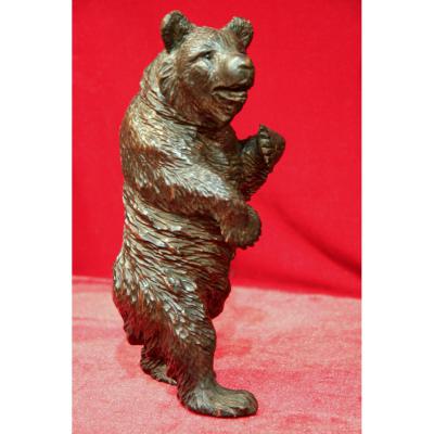 Petit Ours Debout De La Forêt Noire, Premier Quart Du XIXème Siècle