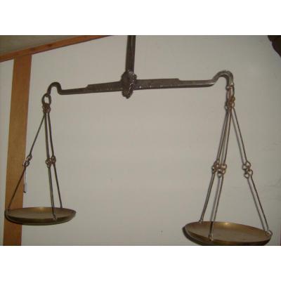Balance En Fer Forgé XVIIIe