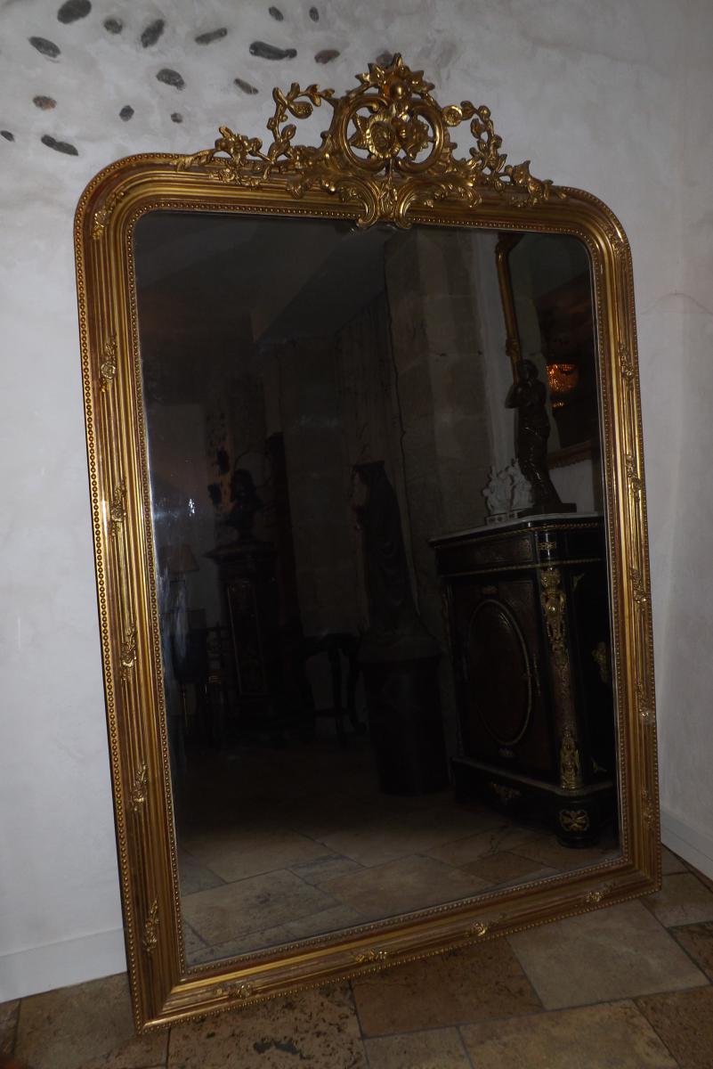 miroir ancien grand format