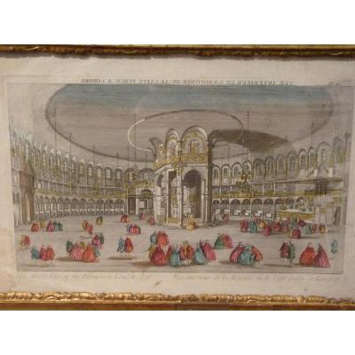Vue d'Optique, La Rotonde De Londres, 18ème Siècle