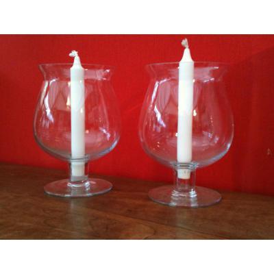 A Pair Of Crystal Tealight
