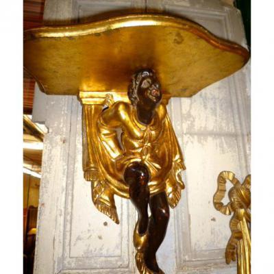 Console Italienne 19ème Siècle