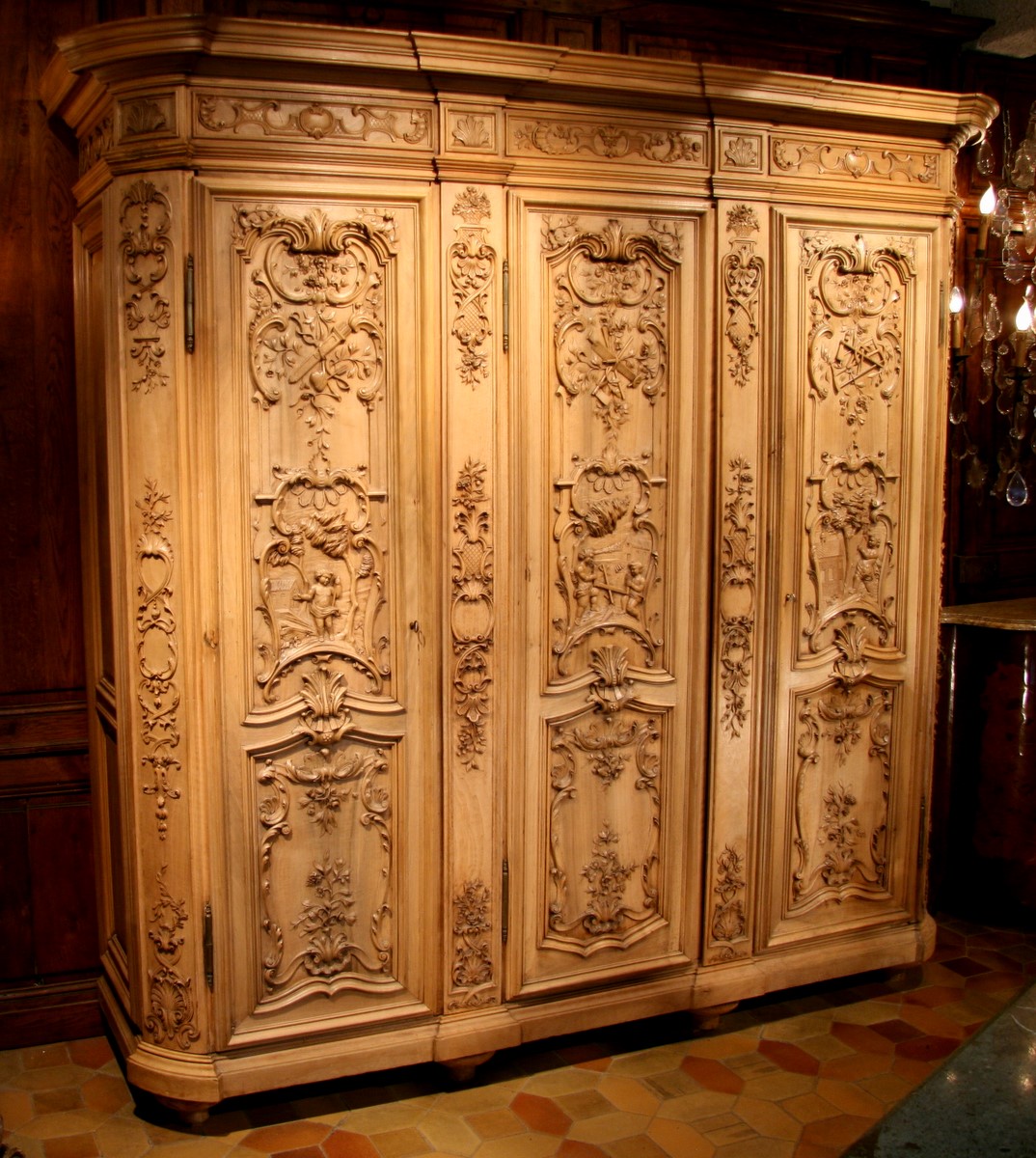 Armoire De Compagnonage Epoque XIXème