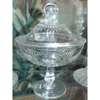 Compotier Bezel Cut Crystal, Baccarat, XIX