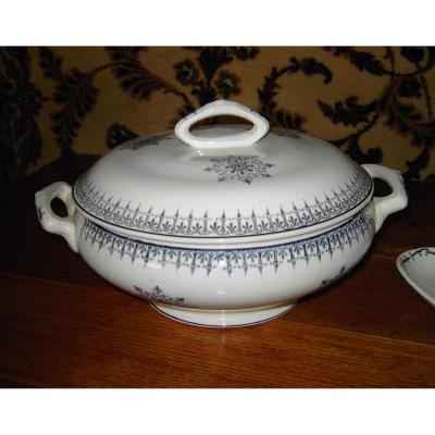 Soupière En Faïence XIXe