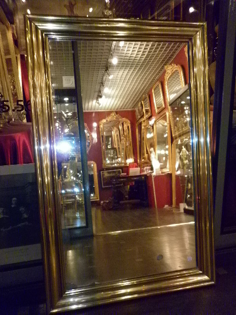 Miroir Cadre En Laiton