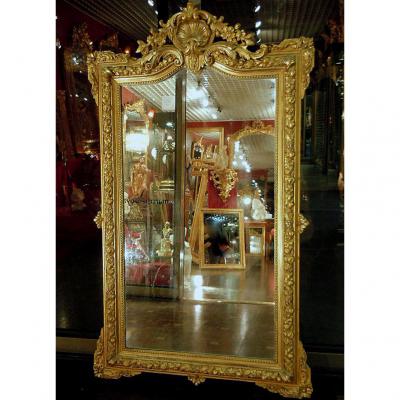 Pediment Mirror