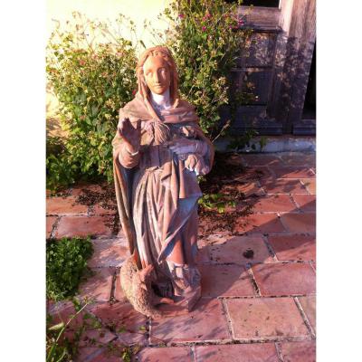 Statue Terre Cuite
