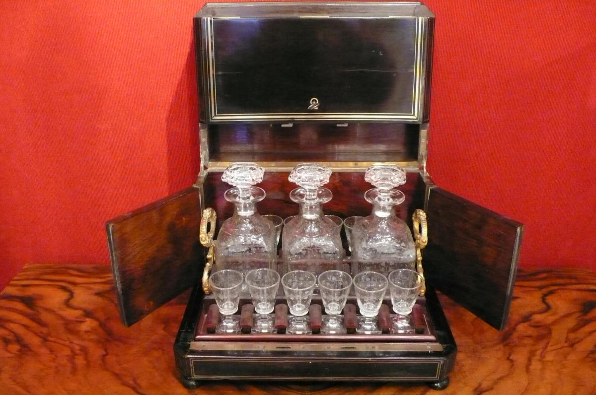 Cave A Liqueur 19è Siecle Epoque Napoleon III / Lo