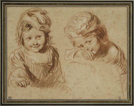 Antoine Watteau, Deux études d’un enfan