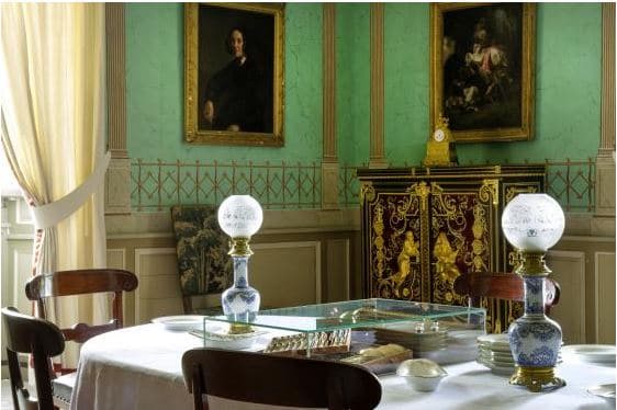 Salle à manger Musée Balzac-château de Saché