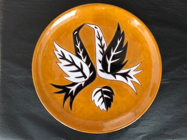 Ceramic dish Jean Lurçat