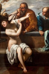 Susanna and the Elders - Artemisia Gentileschi - c. 1650 - Museo Biblioteca Archivio - Bassano del Grappa