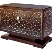 Art Deco cabinet by Maurice Pré inspired by Ruhlmann's "bahut Elysée".
