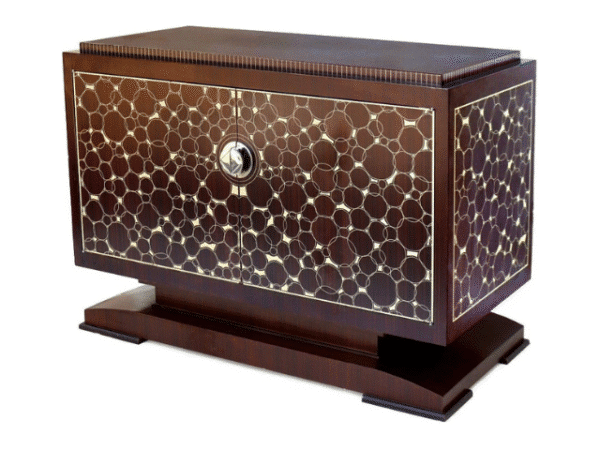 Art Deco cabinet by Maurice Pré inspired by Ruhlmann's "bahut Elysée".