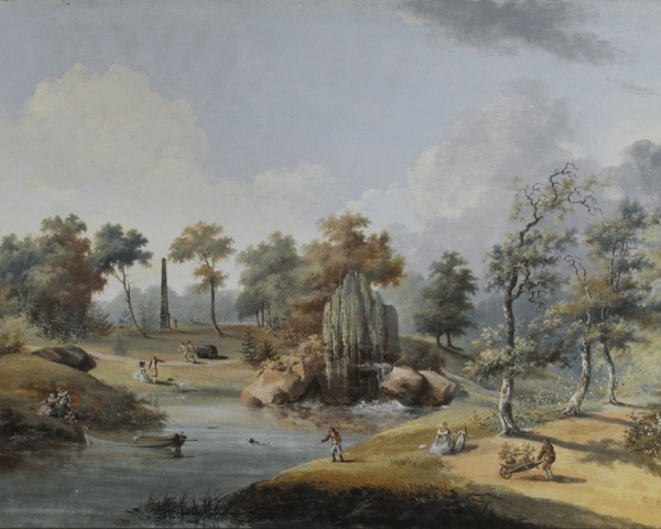 Bagatelle gardens by Louis Bélanger - Proantic Banner