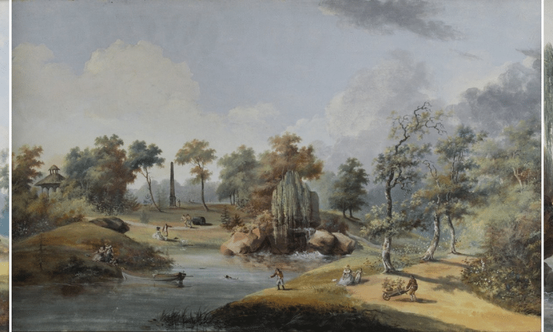 Bagatelle gardens by Louis Bélanger - Proantic Banner