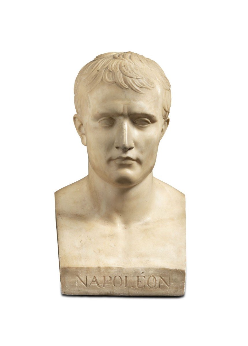 Napoleon 1st Bust - After Antoine Denis Chaudet - 19th Century Empire Period