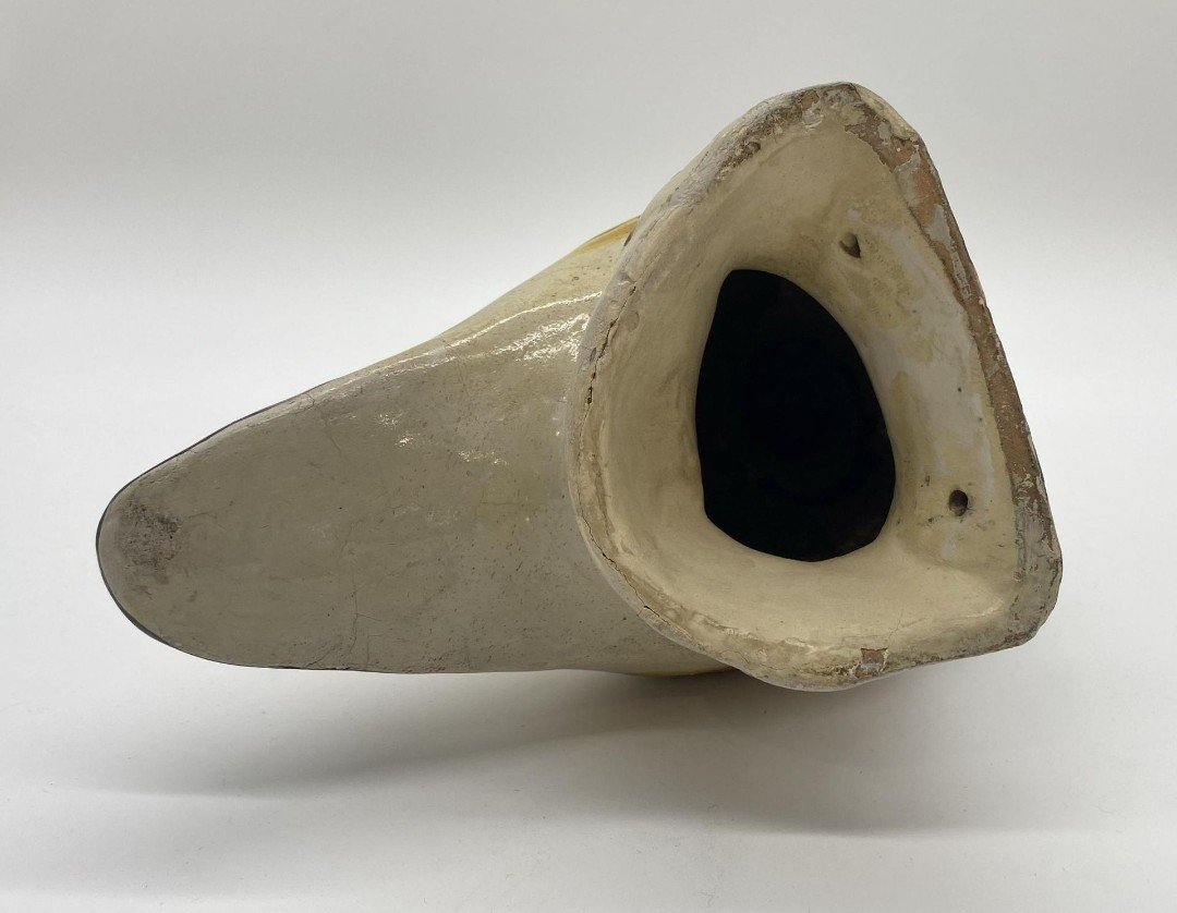 Ridge Pigeon - Nevers Earthenware - 18th Century -photo-4