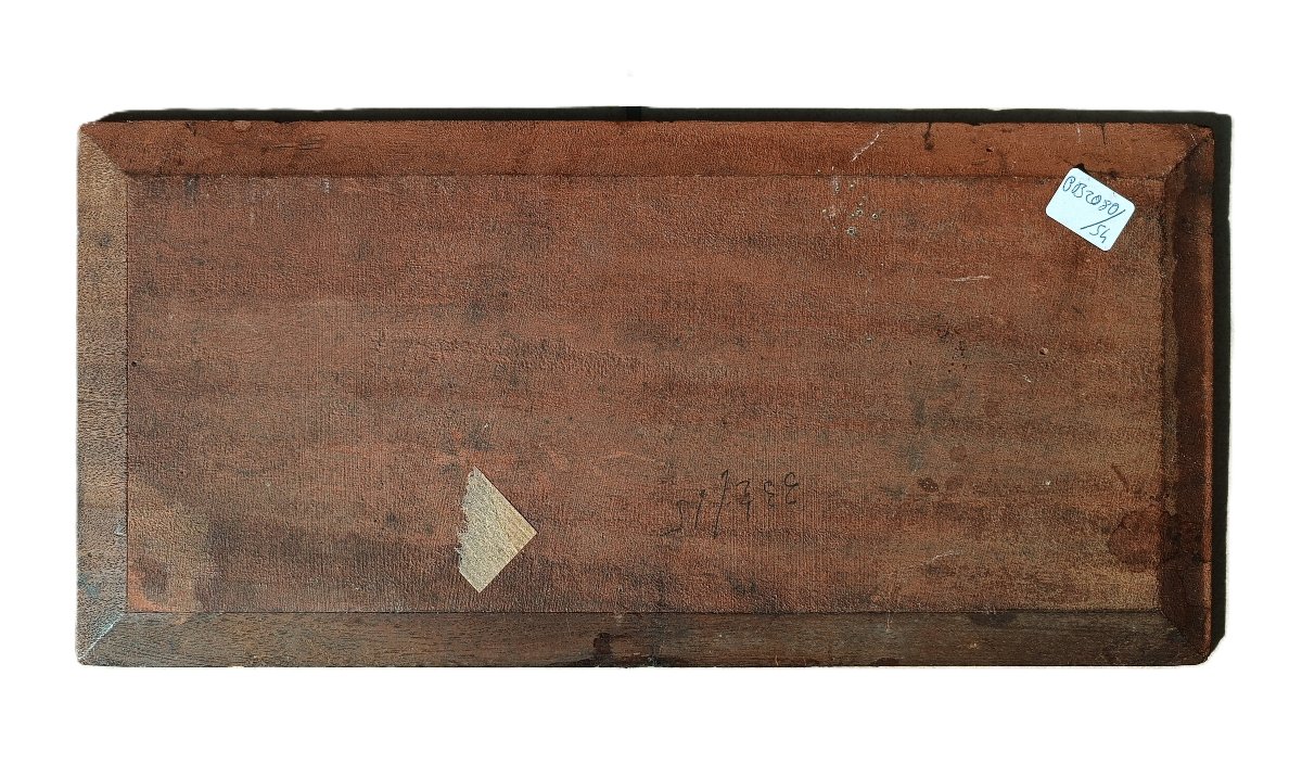 Jules-Désiré CAUDRON - Allégorie de la Peinture / La Leçon - Milieu XIXe-photo-2