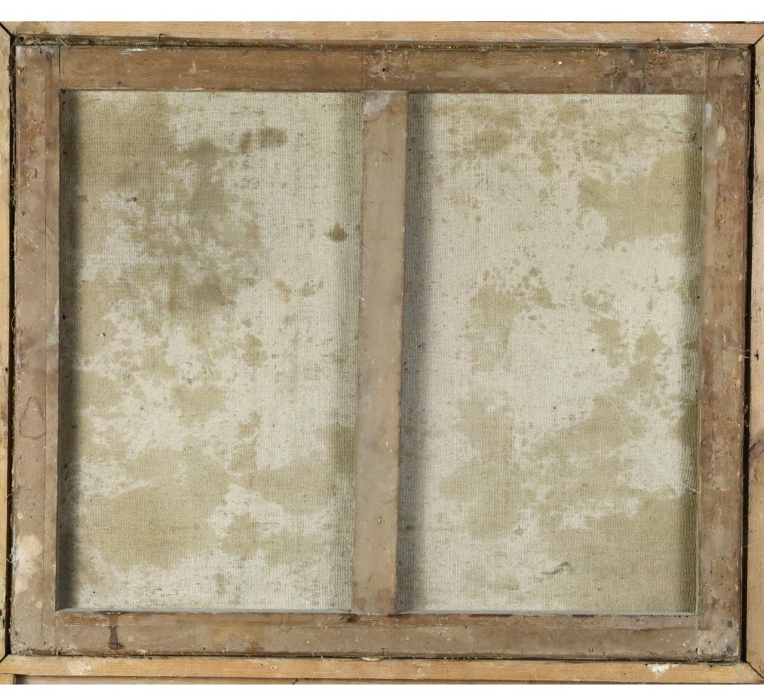 Nature Morte à la Citrouille et aux Raisins - Schnutz (XXe) - Huile sur Toile -photo-2