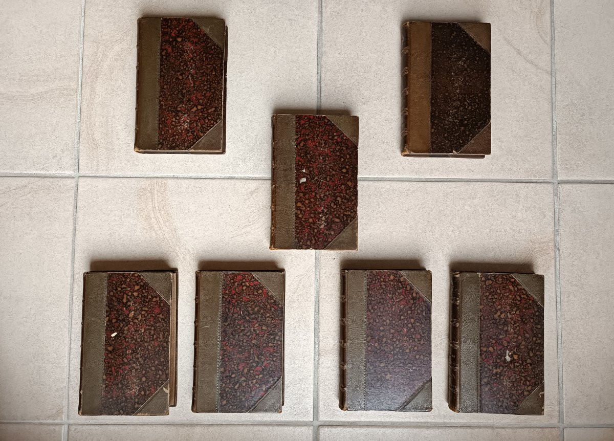 ZOLA Emile, 7 livres du cycle des Rougon-Macquart, Paris, G. Charpentier et Cie.-photo-1