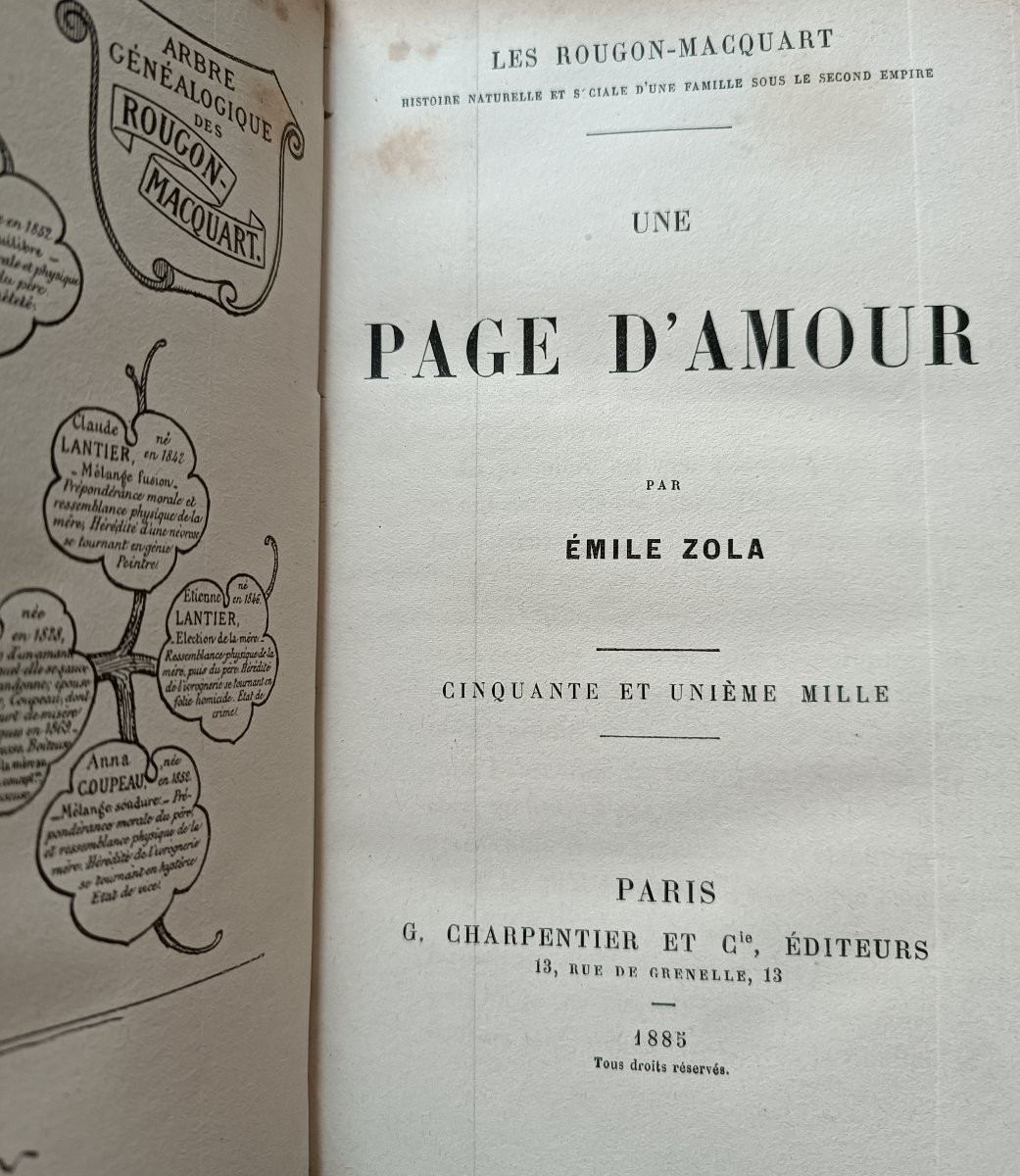 ZOLA Emile, 7 livres du cycle des Rougon-Macquart, Paris, G. Charpentier et Cie.-photo-8