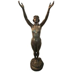 Bronze De Salammbô - Par Paul-eugène Breton