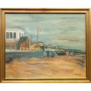 Plage de Trouville-sur-Mer - Normandie - d'après Albert Marquet 