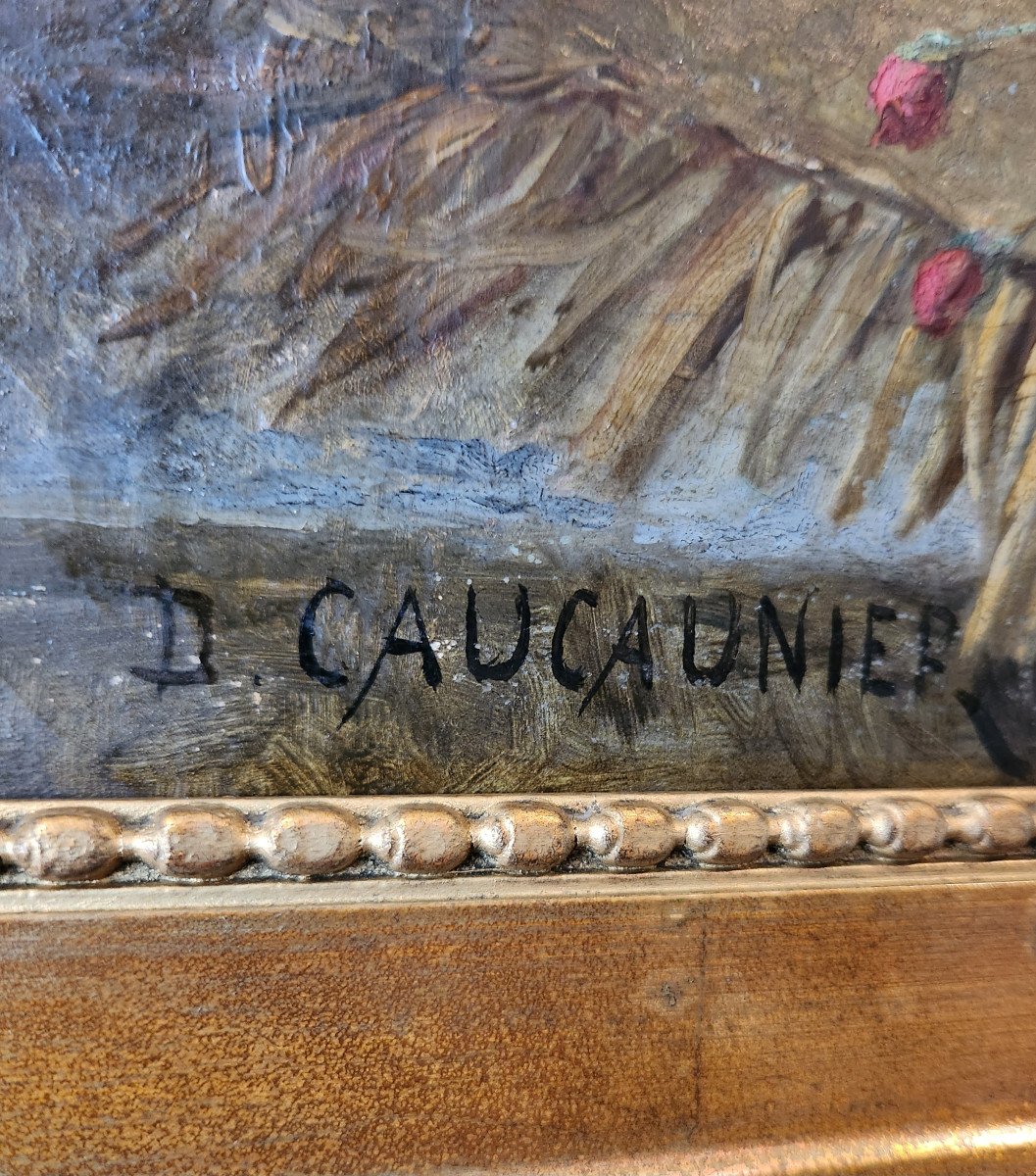 Jean Denis Antoine Caucannier (vers 1860-1905/06)  Peintre Français.-photo-2