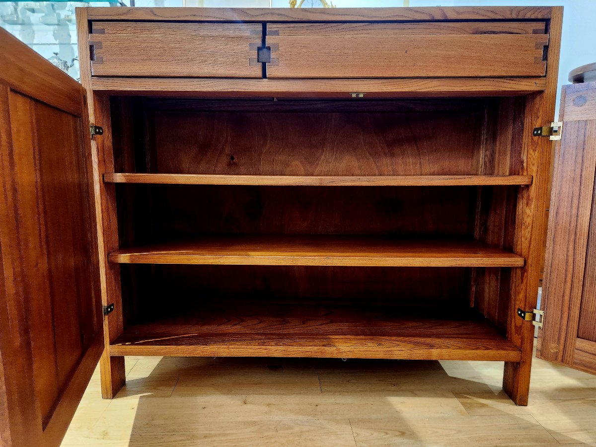 Pierre Chapo - Sideboard Model R07 In Natural Elm-photo-3