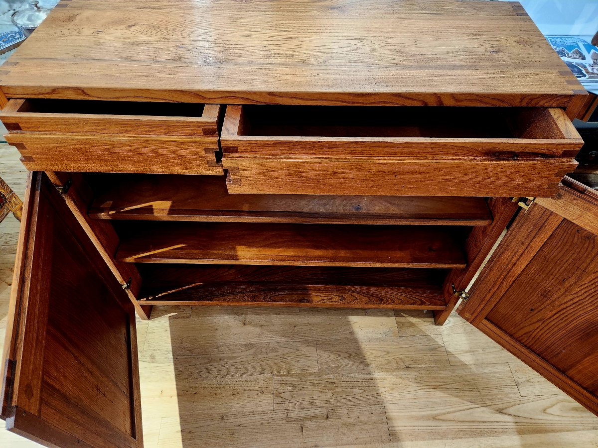 Pierre Chapo - Sideboard Model R07 In Natural Elm-photo-4