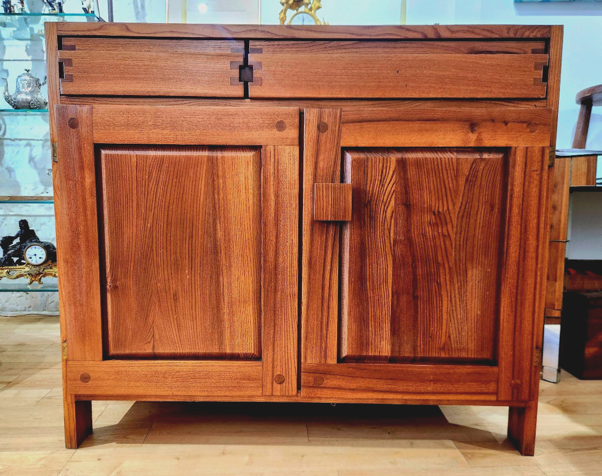 Pierre Chapo - Sideboard Model R07 In Natural Elm