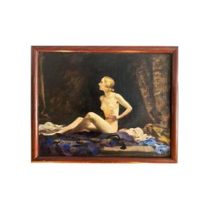 Oil On Canvas Rudolph Nissl (1870-1955) 