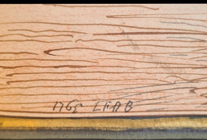 Dessin Ancien Scène Religieuse-photo-3