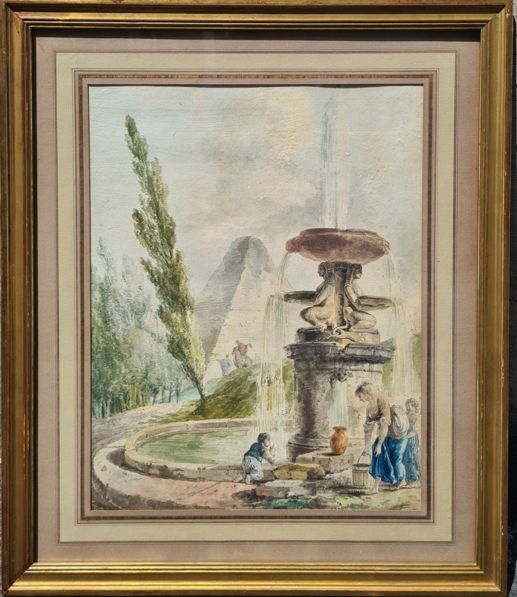 Fontaine antique-photo-2