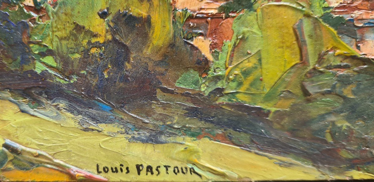 Louis Pastour Paysage Provençal -photo-4