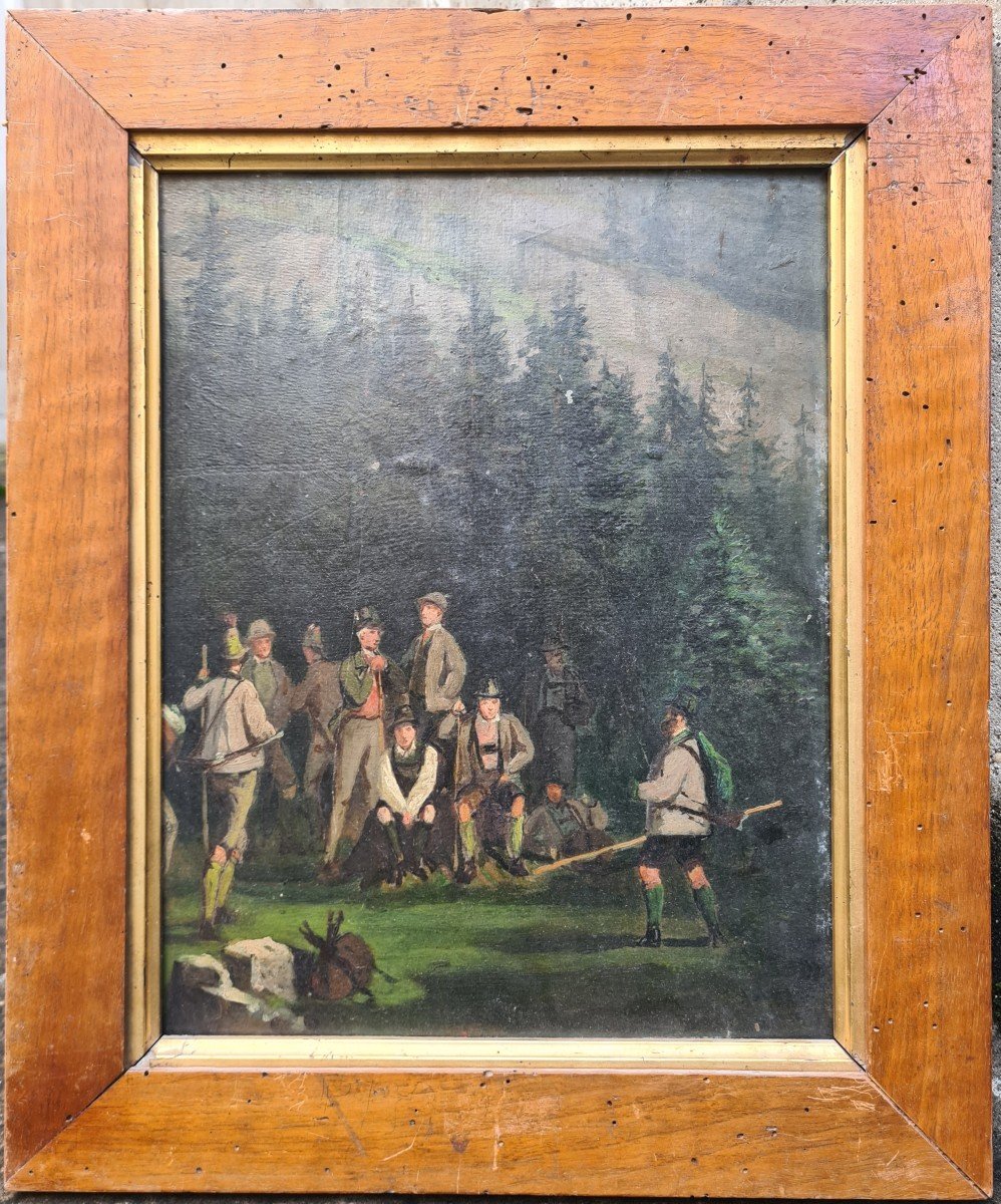 Louis Robert Heyrault Hunting In Tyrol-photo-2