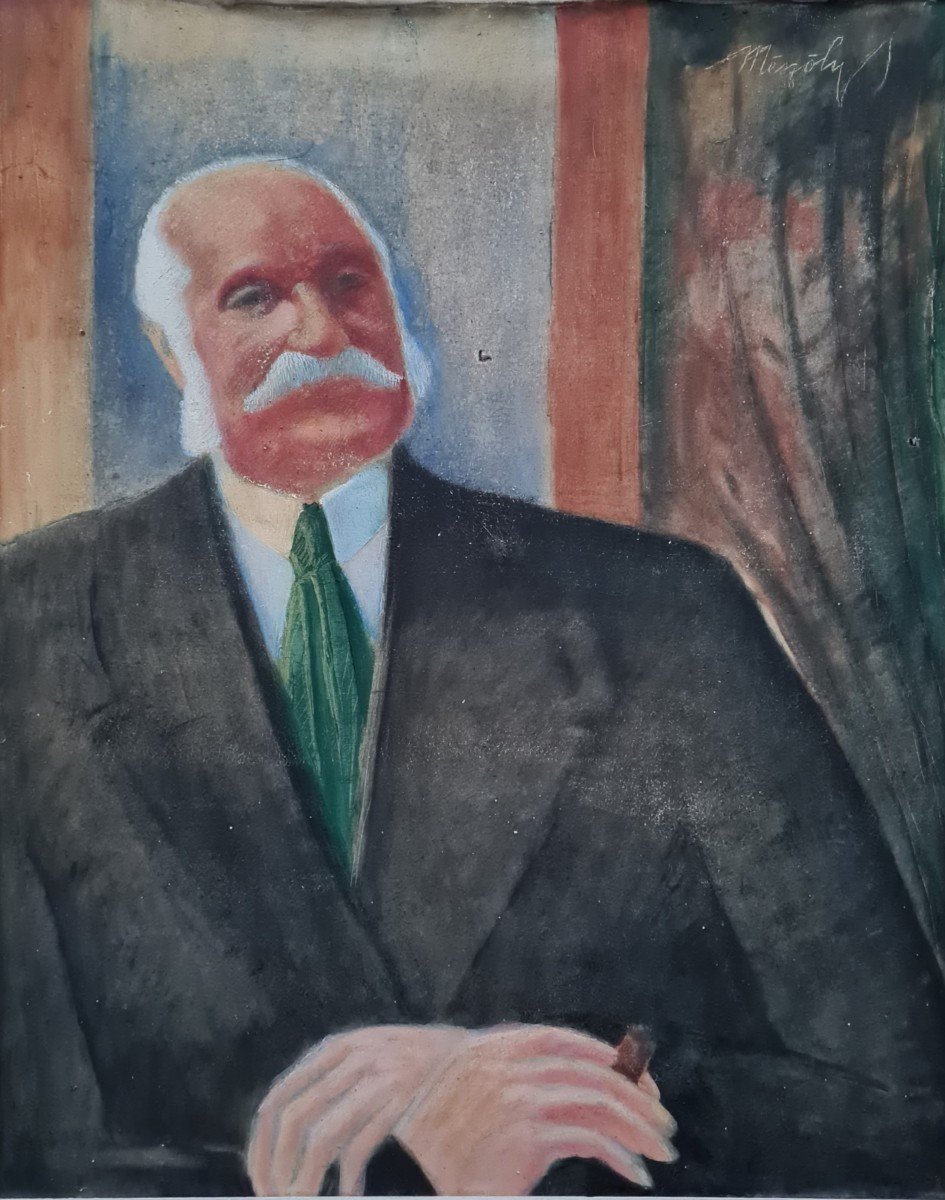 Béla Meszoly Munkas Peintre Hongrois -photo-2