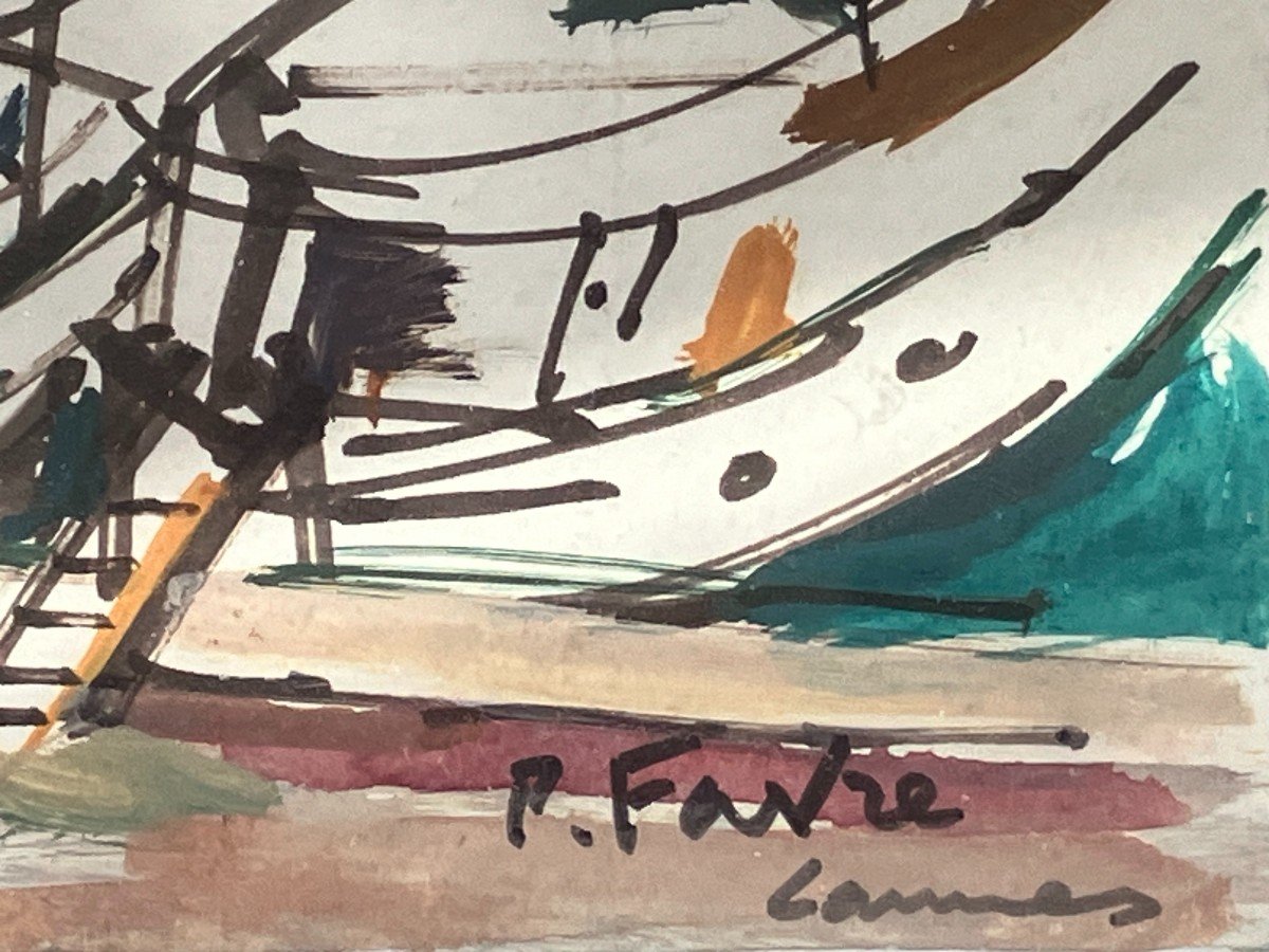 Port De Cannes Par Pierre Favre -photo-3