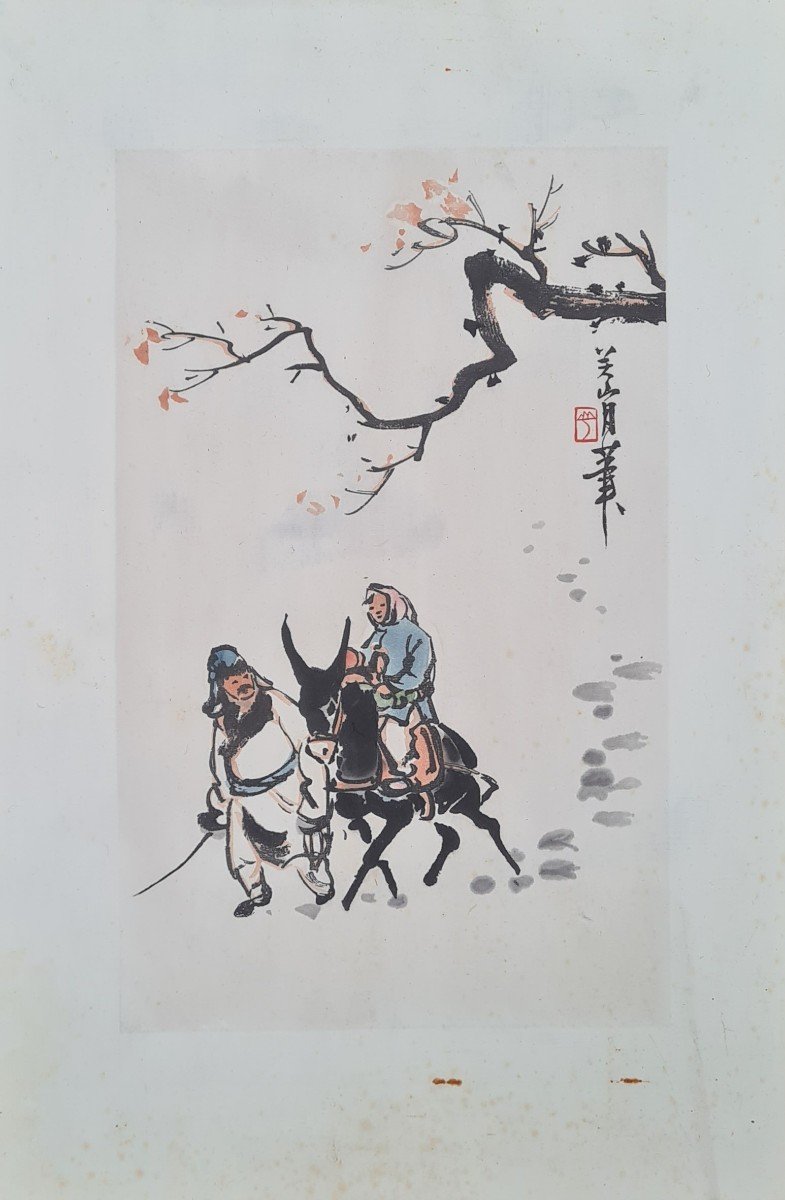 Two Enhanced Asian Prints -photo-2