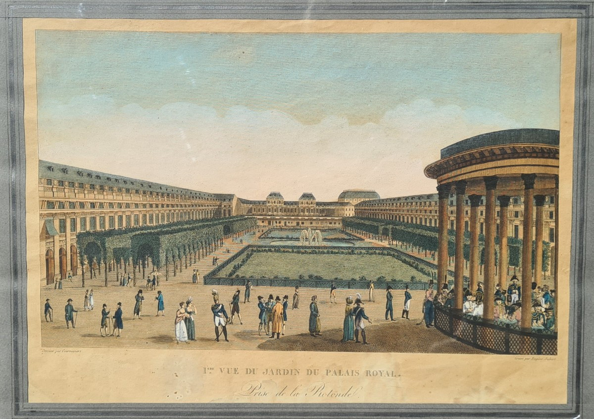 Garden Of The Palais Royal Paris 
