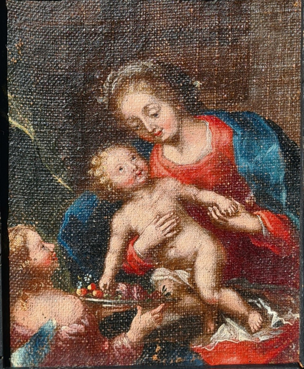 Maternité avec saint Jean-Baptiste -photo-2