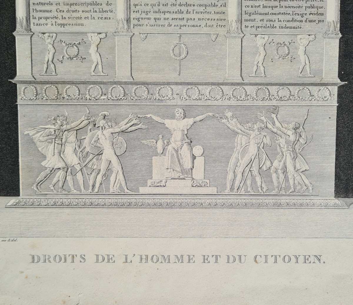 Déclaration des droits de l'homme par Fragonard fils et Copia -photo-3