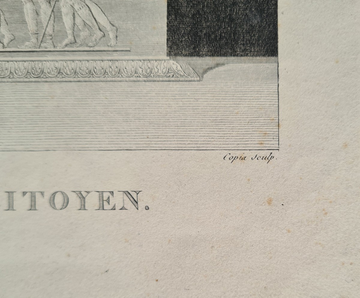 Déclaration des droits de l'homme par Fragonard fils et Copia -photo-2