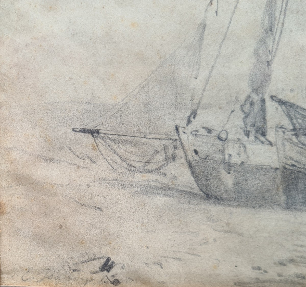 Marine By Eugène Isabey, Normandy Coast-photo-2