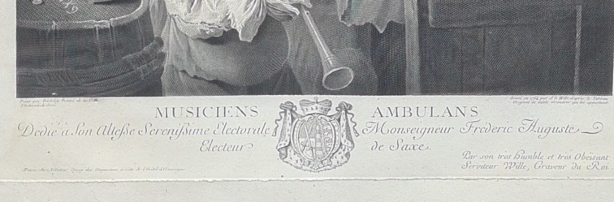 The Street Musicians By Christian Wilhelm Dietrich And Jean Georges Wille -photo-3