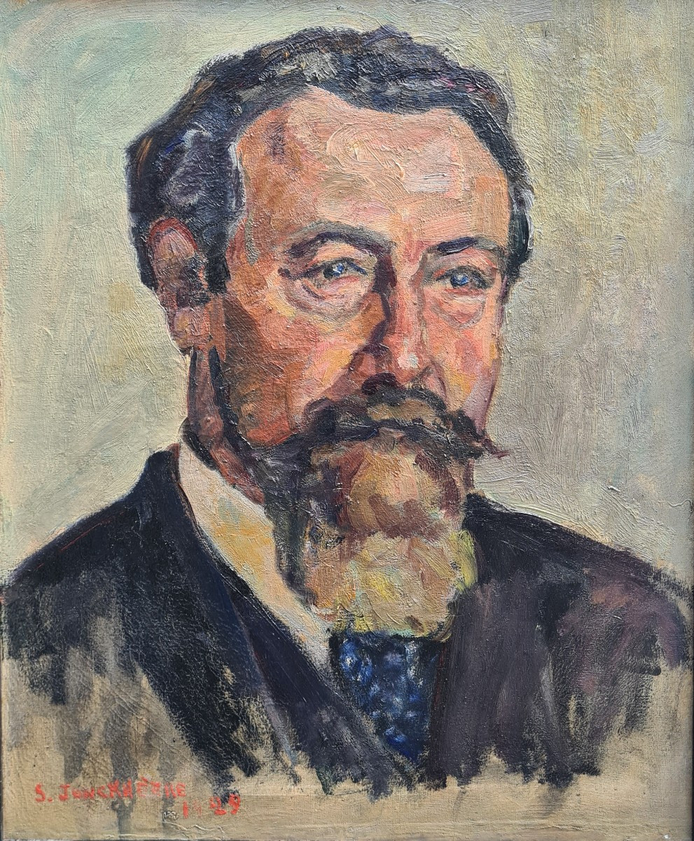 Portrait Of A Man By Jonkheere