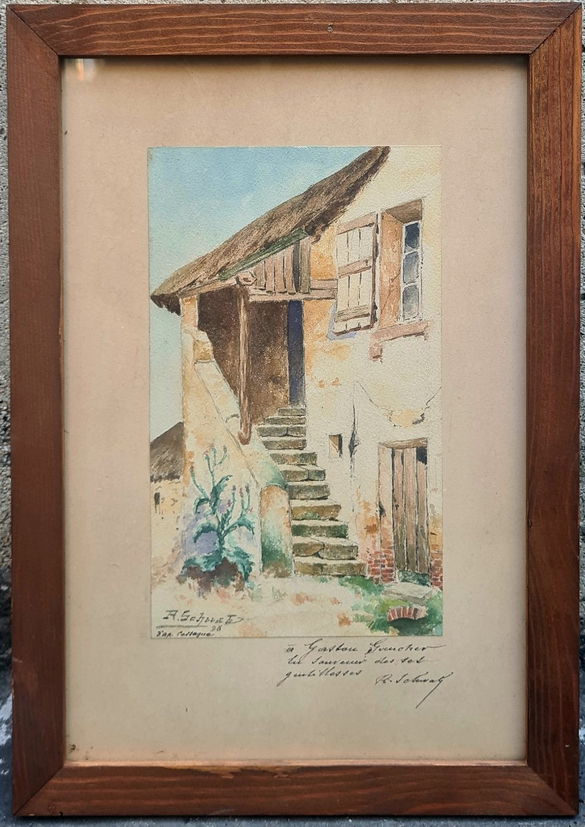 Aquarelle de Robert Schwab-photo-2